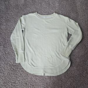 Maurices Girls Long Sleeve Crewneck Top - Mint Green